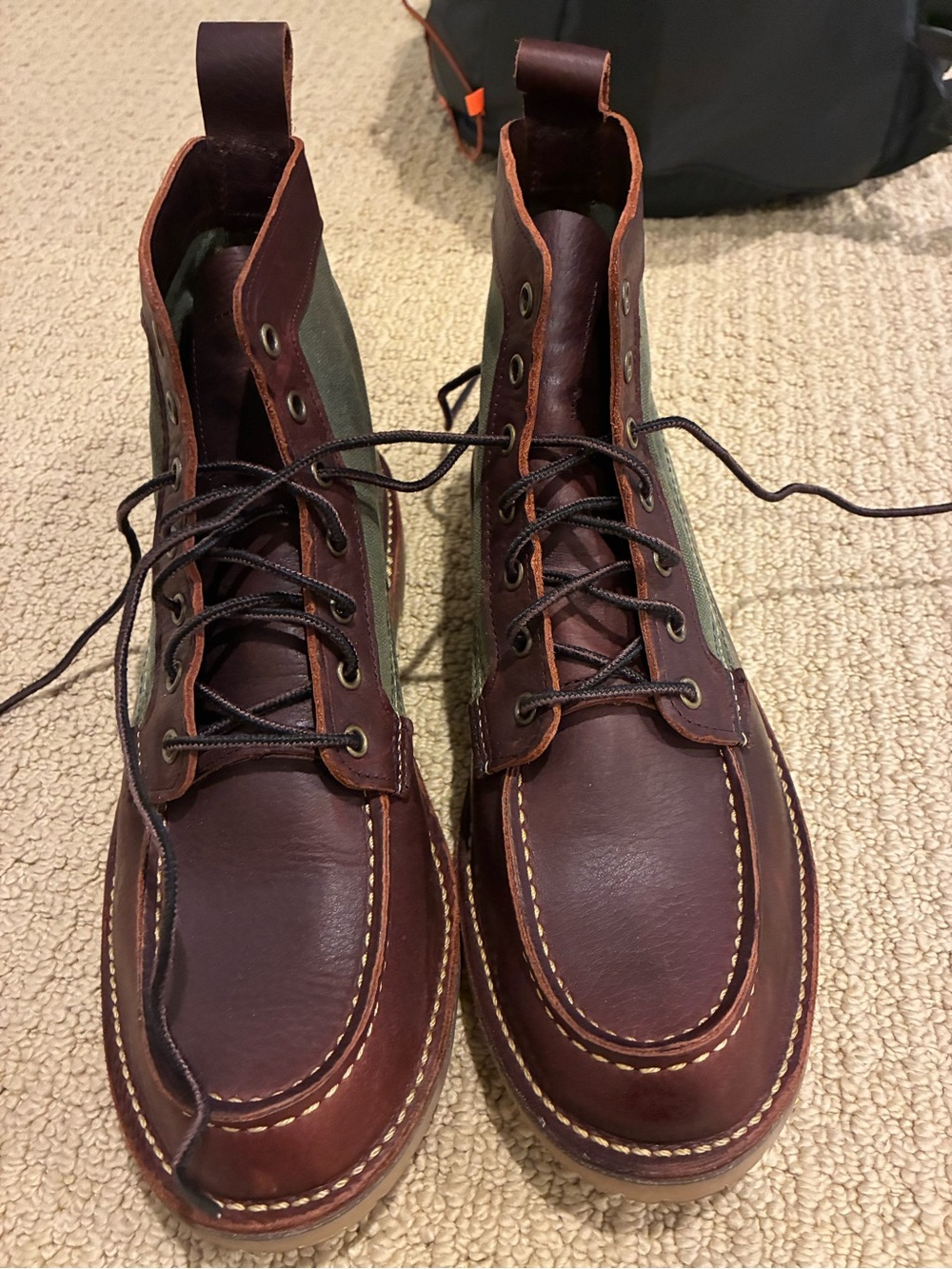 Red Wing Weekender Canvas Moc 3334 Size 10D